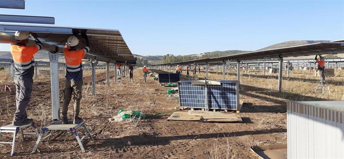 Construcción de las plantas fotovoltaicas Vega I y Vega II