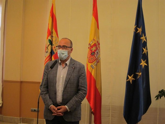 El consejero de Educación, Cultura y Deporte del Gobierno de Aragón, Felipe Faci.