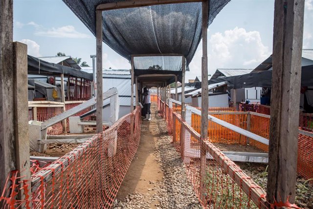 Centro de tratamiento del ébola en Beni