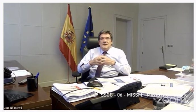 El ministro de Inclusión, Seguridad Social y Migraciones del Gobierno, José Luis Escriv