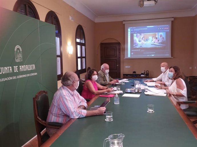 Reunión de los consejeros de Educación, Javier Imbroda, y Salud, Jesús Aguirre, para ultimar las medidas sanitarias de cara a un inicio de curse seguro