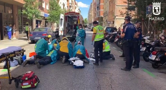 Atropello en Chamartín