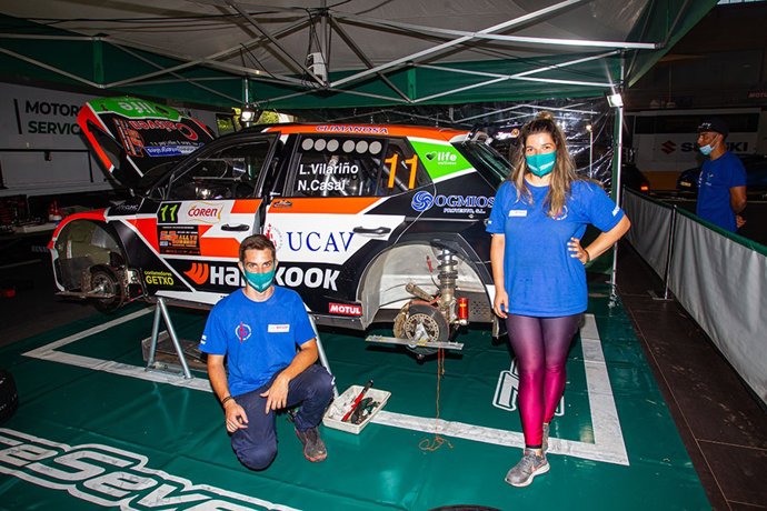 Alumnos de la UCAV participan en el 51 Rally de Ferrol.