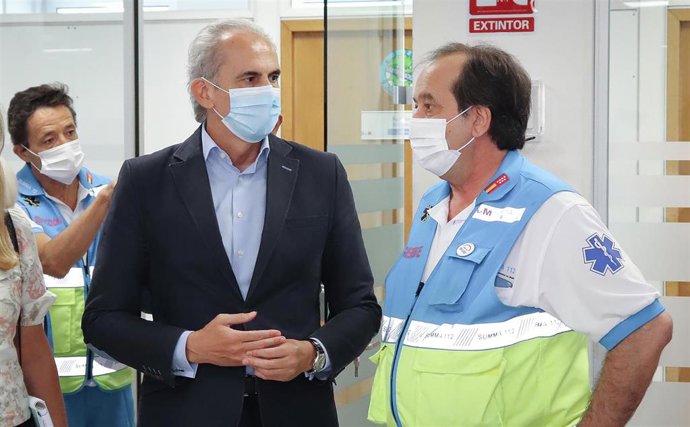 El consejero de Sanidad de la Comunidad, Enrique Ruiz Escudero