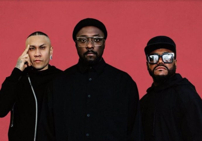 Integrantes del grupo Black Eyed Peas