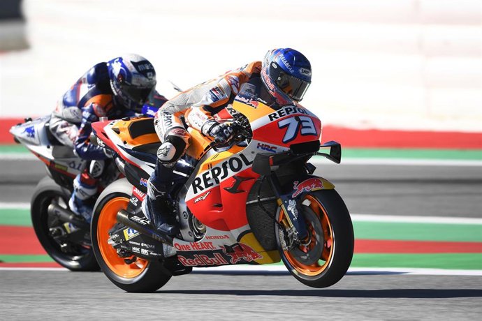 El piloto español de MotoGP Álex Márquez