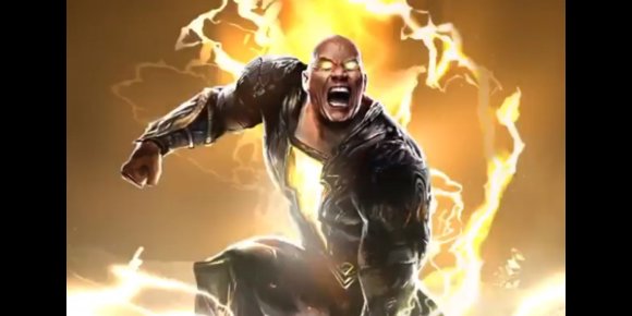 6. Primera imagen de Dwayne Johnson con el traje de Black Adam, su personaje en el Multiverso DC
