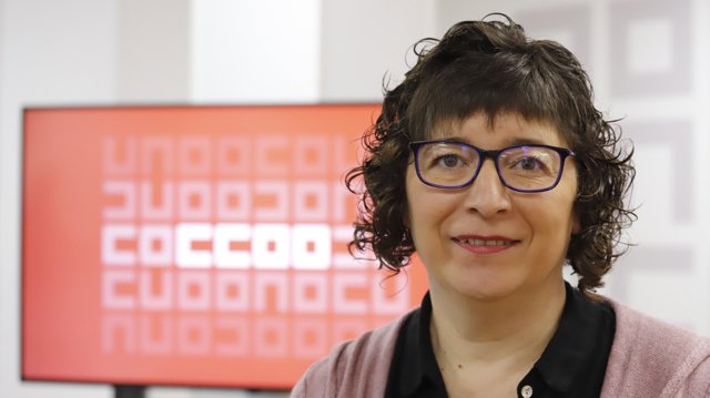 La secretaria general de CCOO Euskadi en una foto de archivo