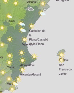 Predicción del sábado 22 de agosto