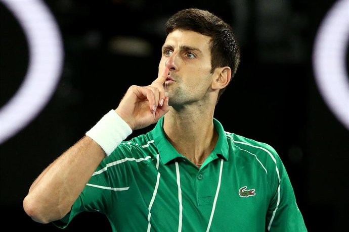 El tenista serbio Novak Djokovic