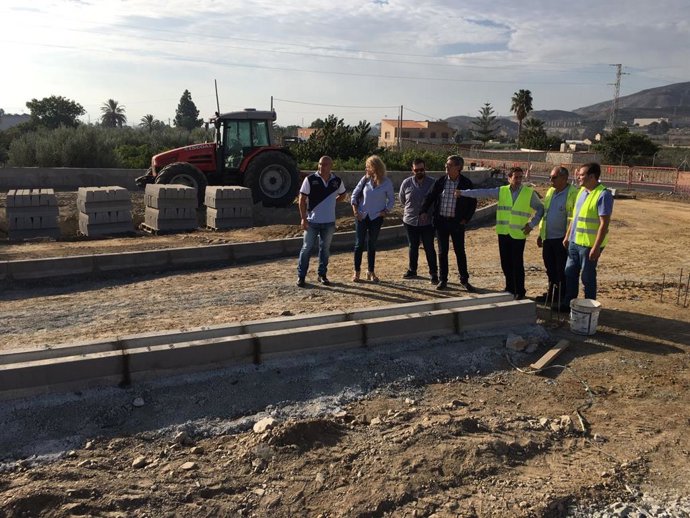 Pechina moderniza la Calle Cuatro Olivos y pondrá fin a encharcamientos con nuevos pluviales.
