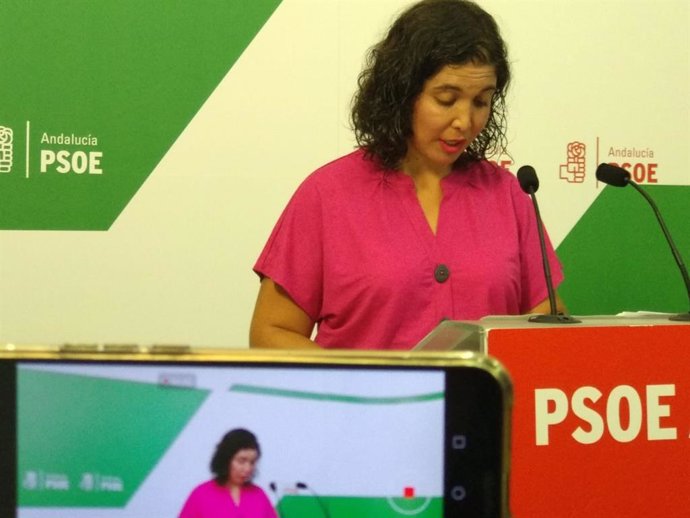 La portavoz socialista de Empleo en el Parlamento de Andalucía, Noelia Ruiz.