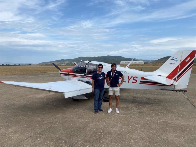 La Escuela del Aeroclub Nimbus de Santa Cilia (Huesca) amplía su formación para pilotos de aviones de motor