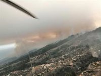 El incendio de La Palma evoluciona favorablemente aunque hay un "punto conflictivo" en Llano Negro