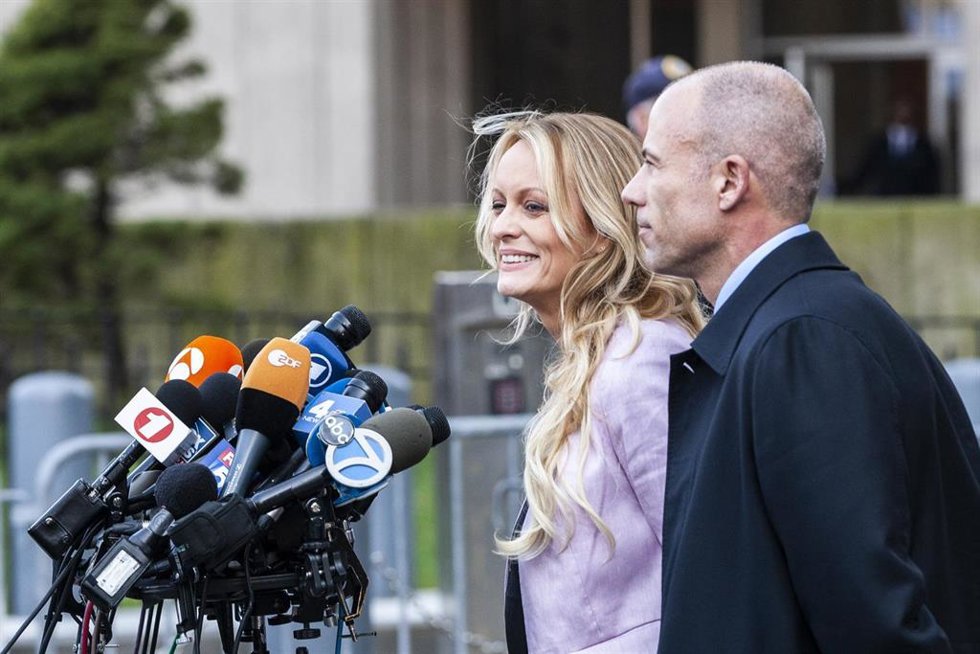 La exactriz porno 'Stormy Daniels', relacionada con Donald Trump