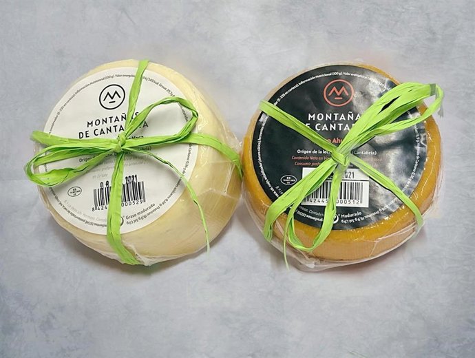 Queso Montañas de Cantabria. Productos cántabros. Alimentos.