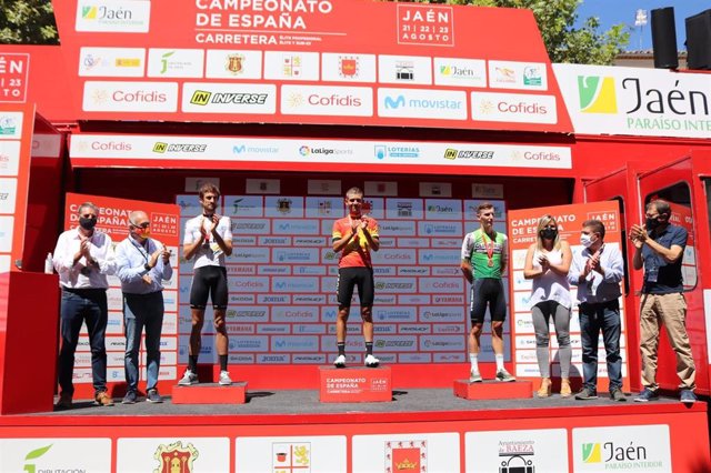 Baeza corona a Luis León Sánchez como campeón de España de Ciclismo de 2020.