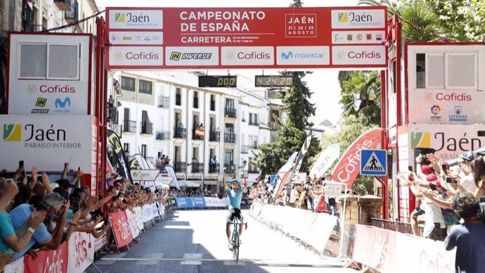 Luis León Sánchez gana el Campeonato de España