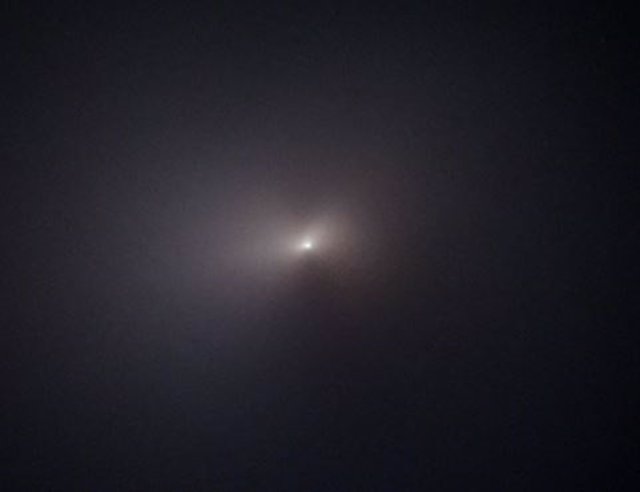 Imagen del cometa NEOWISE  tras pasar junto al Sol