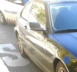 Vehículo que conducía el varón que cuadruplicó la tasa de alcoholemia en Valladolid.