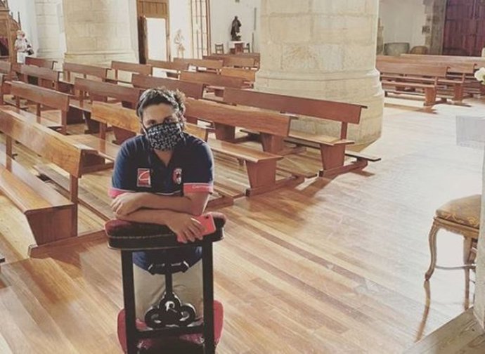 Pablo Hertfelder en Espinosa de los Monteros.