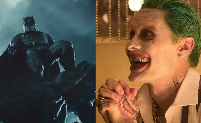  Jared Leto como el Joker y Ben Affleck como Batman