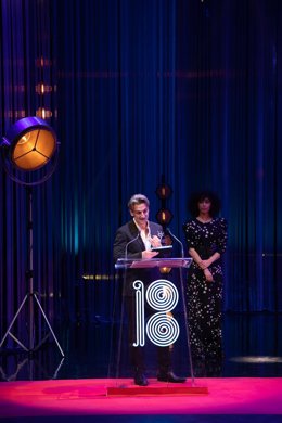 Momento de la última gala del Festival Internacional de Cine de Almería