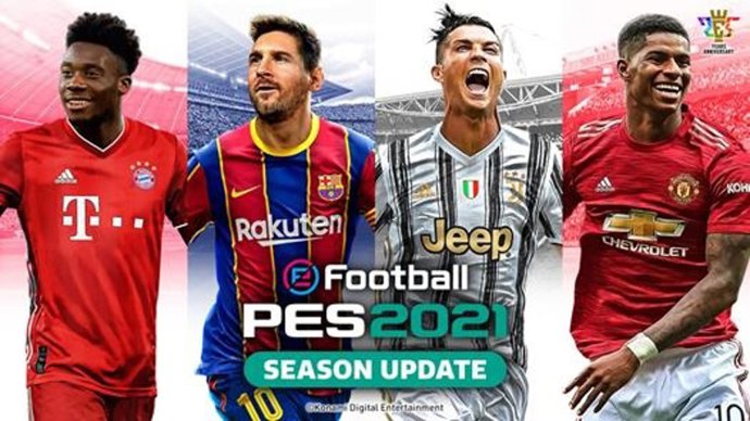 Portada de eFootball PES 2021 Season Update