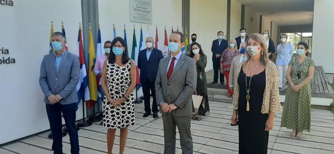 Inauguración de los cursos de verano de la UNIA en la sede de La Rábida, en Palos de la Frontera  (Huelva).