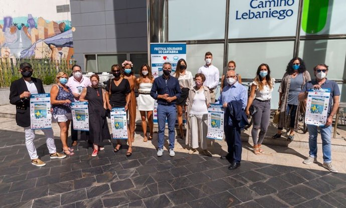 Presentación del I Festival Solidario de Cantabria