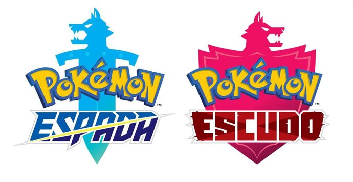 Los nuevos títulos de Pokémon, pokémon Espada y Pokémon Escudo.