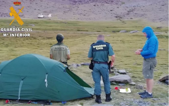 Refuerzo de las tareas para evitar acampadas en Sierra Nevada
