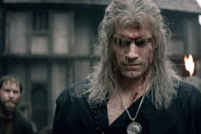 Henry Cavill como Geralt de Rivia en THe Witcher