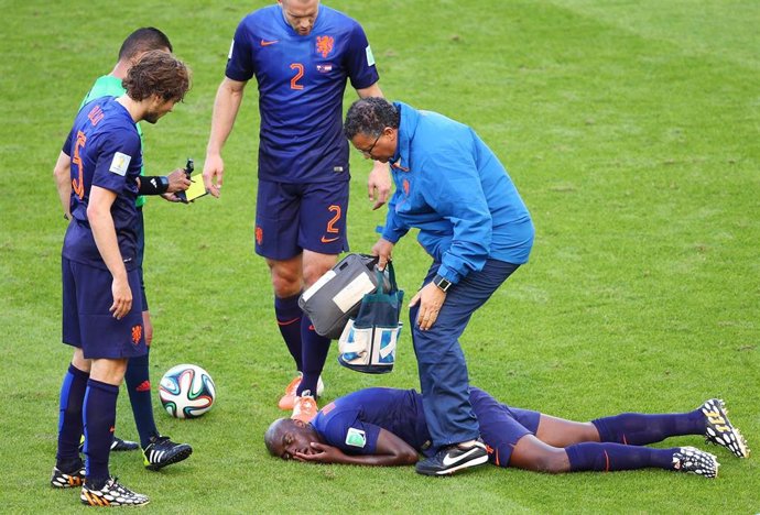 El holandés Bruno Martins se recupera de conmoción cerebral en el Mundial