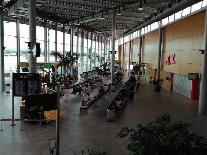Terminal B del aeropuerto de Palma.