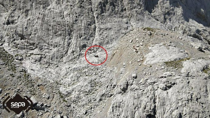 Rescate en Picu Urriellu