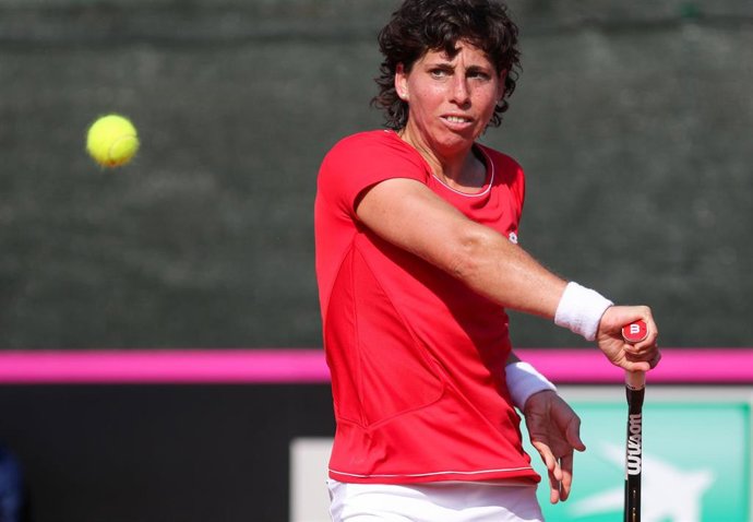 La tenista española Carla Suárez