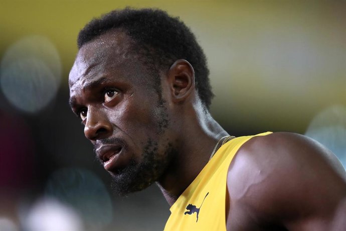 FILED - 05 August 2017, England, London: Jamaica's Usain Bolt is seen during the 2017 World Championships in Athletics. Eight-time Olympic sprint champion Bolt may have the coronavirus and has gone into quarantine, he announced in a video posted on Twit