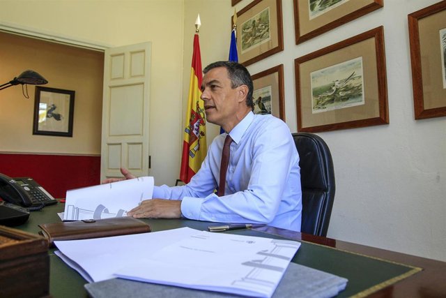 El presidente del Gobierno, Pedro Sánchez