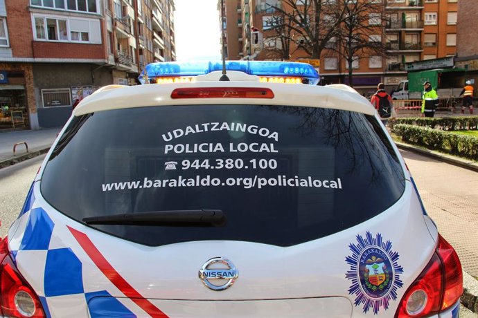 Coche patrulla de Policía Barakaldo