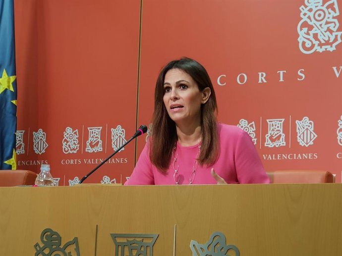 Beatriz Gascó en rueda de prensa