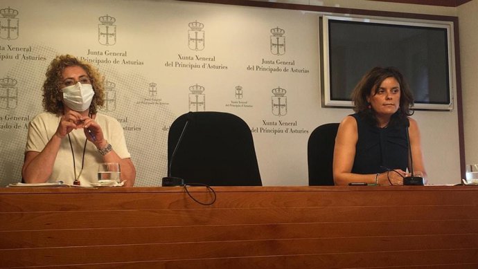 Gloria García y Beatriz Polledo