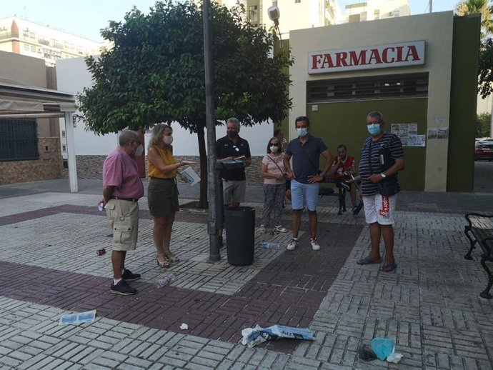 Reunión con vecinos de Los Arcos