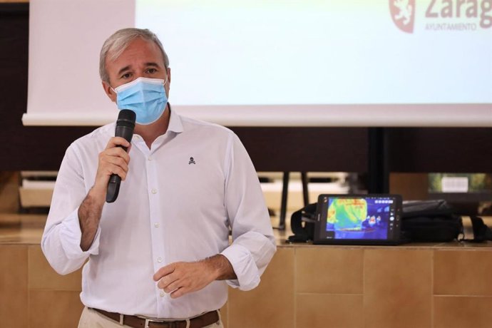 El alcalde de Zaragoza, Jorge Azcón