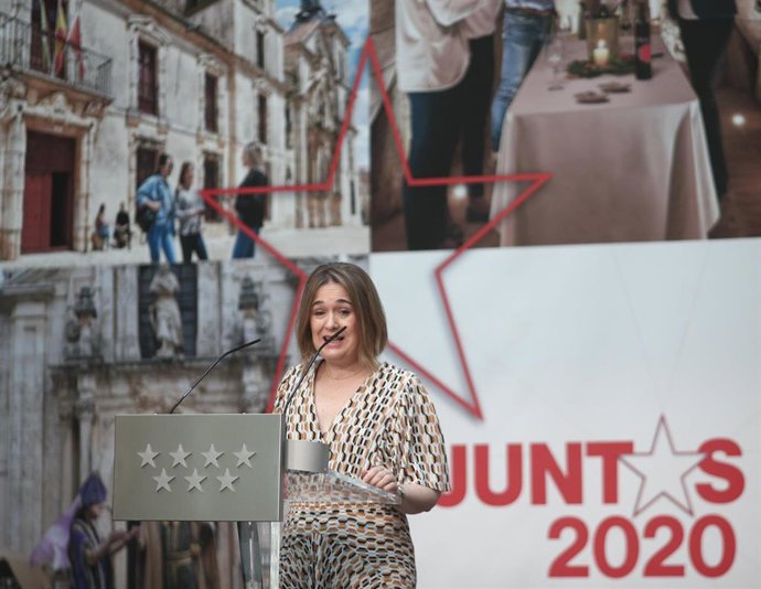 La consejera de Cultura y Turismo de la Comunidad de Madrid, Marta Rivera de la Cruz