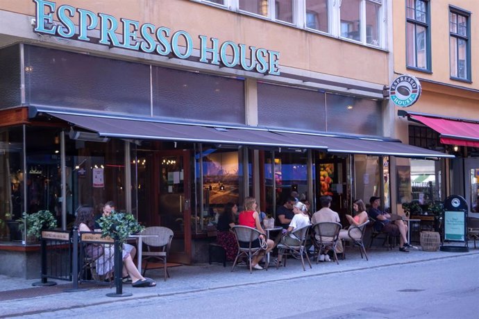 Cafetería en el centro de Estocolmo