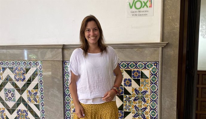 La concejal de Vox en Granada Mónica Rodríguez