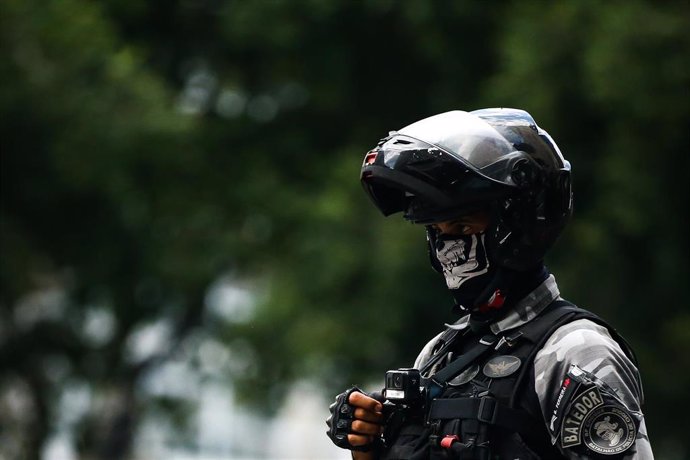 Policía en Brasil (Imagen de archivo)
