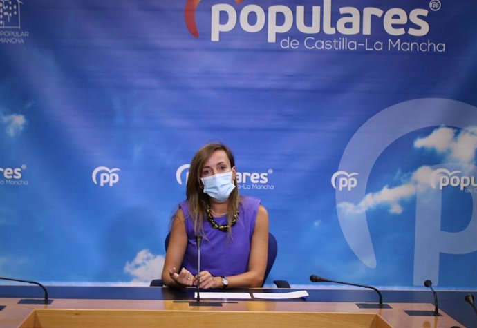 Pp Clm (Cortes De Voz Y Fotografía) Rueda De Prensa De Carmen Navarro