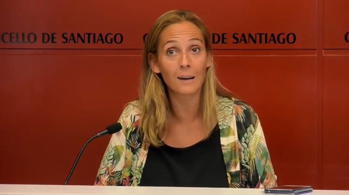 La concejala de educación de Santiago, Noa Díaz